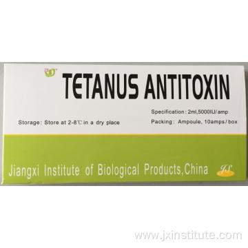 Tetanus Antitoxin Injection 5000IU for Human